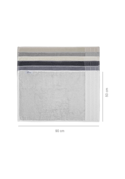 Softure 3 Lü El Yüz Havlusu Günlük Kullanım 50x90 Cm Yumuşak, Dayanıklı, Hızlı Kuruyan Bej
