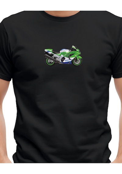 Iron 883 Baskılı Tasarımlı T-shirt Siyah