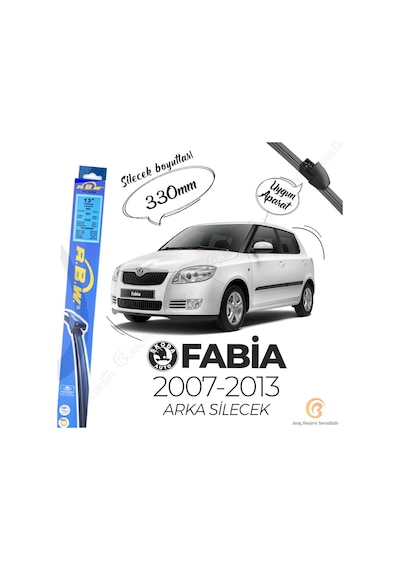 RBW Skoda Fabia 2007 - 2013 Arka Sileceği