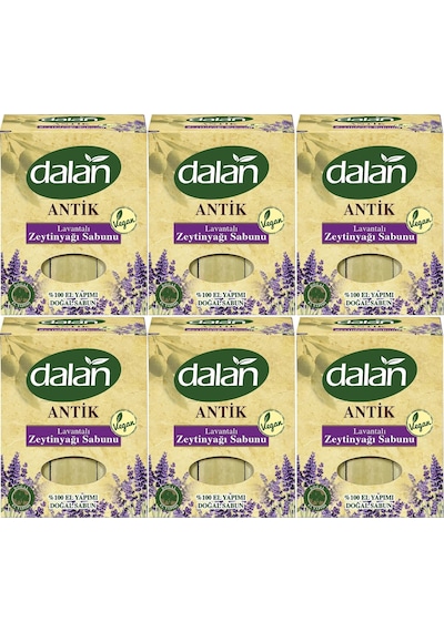 Dalan Antik Lavantalı Zeytinyağı Sabunu 6 x 900 G