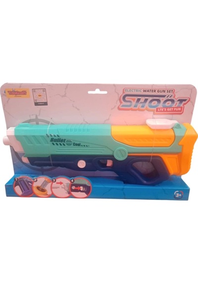 Toycraft X Şarjlı Otomatik Su Tüfeği Turbo Serinlik Renkli