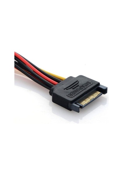 Dişi İde Power Erkek Sata Power 2x Dişi Molex Erkek Sata Power Kablo