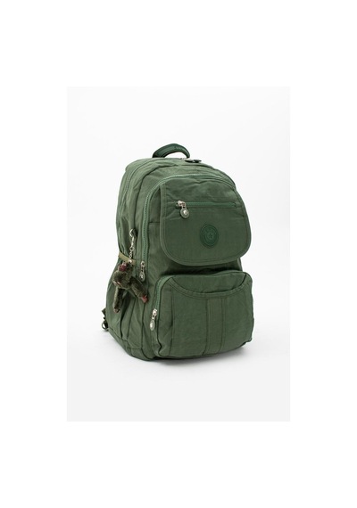 Baginn Lise Okul Sırt Çantası Çok Cepli Hafif Klinkır Kumaş 43 x 30 Cm