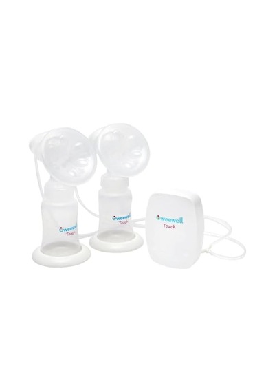 Tr Weewell Elektrikli Çiftli Göğüs Pompası Touch & Sense Teknolojisi 9 Emiş Seviyesi Bpa İçermez Sessiz Usb