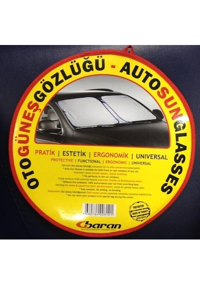 UNIVERSAL OTO CAM GÜNEŞLİĞİ (OTO CAM GÖZLÜĞÜ)