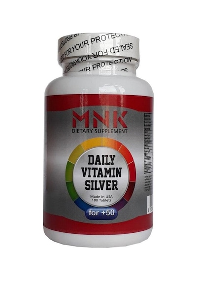 Mnk Daily Vitamin Silver 50 Yaş Üstü 100 Tablet