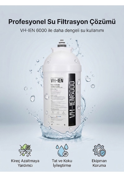 Fluux Vh-ıen 6000 Kahve Makinesi Su Filtresi