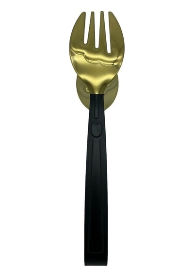 Gold Siyah, Paslanmaz Çelik, Salata Maşası, Bpa Free, 1 Adet Çok renkli