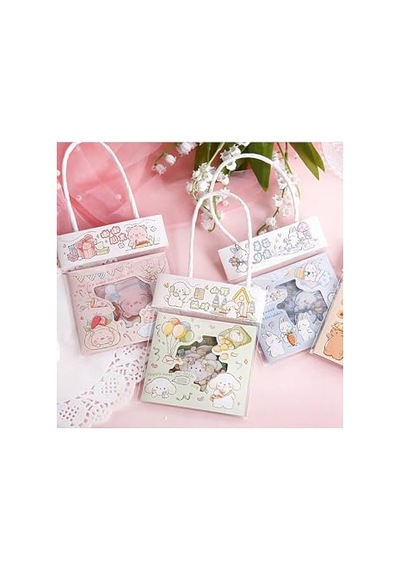 Honey Adventures Temalı 40 Adet Sticker Seti Bullet Journal