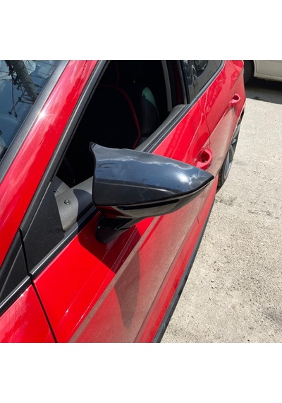 Seat Ibiza Mk5 2017 Sonrası Batman Yarasa Ayna Kapağı Piano Black Abs Plastik