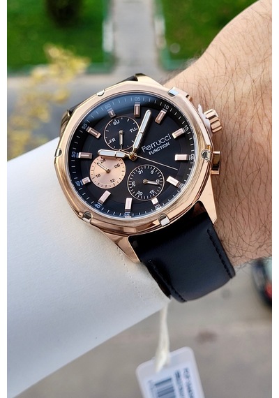 Ferrucci Fcıste403 Erkek Kol Saati Rose Gold