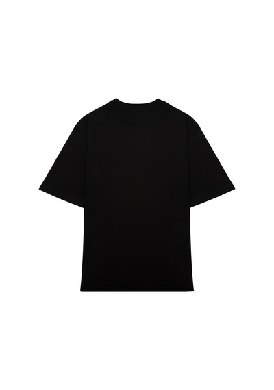Noıssey Chulchan Shop Unisex Oversize T-shirt The Mandalorian Grogu Siyah