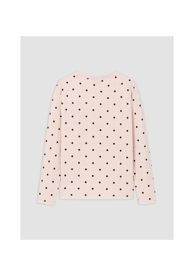 Lcw Dream Pembe Bisiklet Yaka Desenli Kadın Pijama Takım