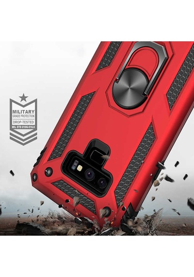 Galaxy Note 9 Kilif Zore Vega Yüzüklü Standli Zirh Kilif 556718998