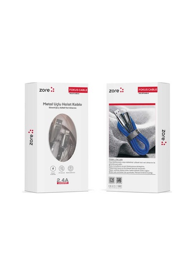 Lexroo Lightning Focus Usb Kablo - Kırmızı