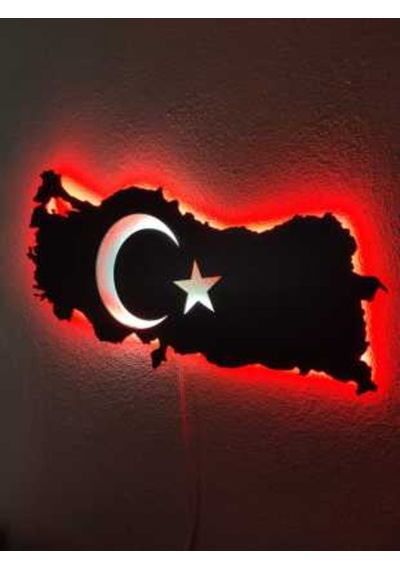 Türkiye Led Işıklı Tablo