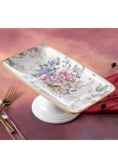 Acar Rosa Ayaklı Çikolata Tabağı Hca-06415