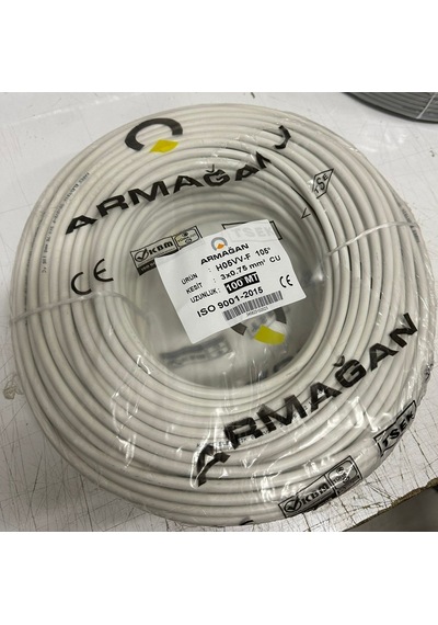 Armağan 3x0.75 Mm H05vv-f Fvv-n Ttr Kablo