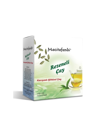 Mecitefendi Rezeneli Karışımlı Bitkisel Süzen Poşet Çay 40 x 1.5 G