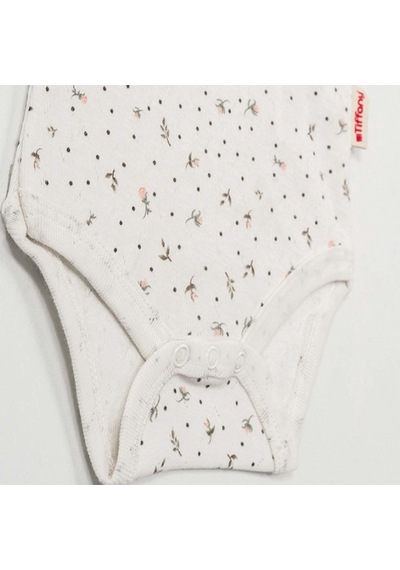 Tiffany Baby & Kids Tiffany Baby Jakarlı Flowering Theme Bebek Atlet Body 57009