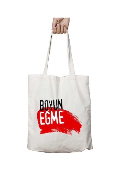 Art Hediye Boyun Eğme Yazı İki Taraf Kalıcı Yıkanabilir Okul Plaj Omuz Bez Çanta Çok Renkli