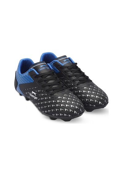Slazenger CYCLE I KRP Çocuk Halı Saha Siyah / Mavi Futbol Ayakkabısı