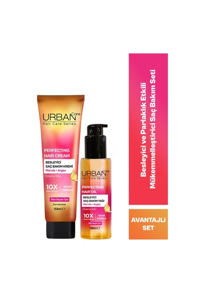 Urban Care Perfecting Besleyici Parlaklık Veren Saç Bakım Seti