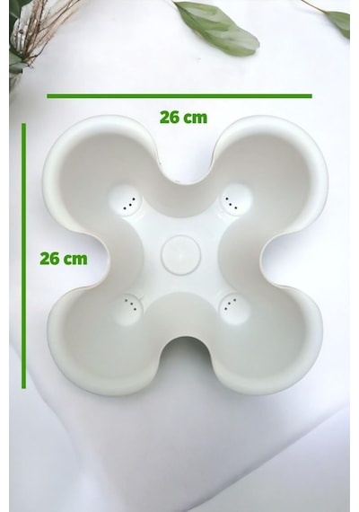 3 Katlı Şanslı Yonca Tasarımlı Dekoratif Saksı Seti, 26.5 X 26.5 Cm, Çiçek Ve Bitki Sebze Yetiştirme, Bahçe Salon Mutfak Saksı Seti Yeşil 001 3 Katlı Şanslı Yonca Tasarımlı Dekoratif Saksı Seti, 26.5 X 26.5 Cm, Çiçek Ve Bitki Sebze Yetiştirme, Bahçe Salon Mutfak Saksı Seti Yeşil 001