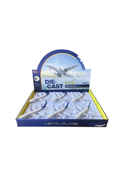 Hw-180 2830 Blue Cb Işıklı Sesli Metal You Uçağı