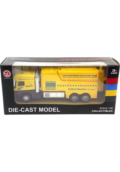 Die Cast Model Çek Bırak Temizlik Sanitasyon Aracı