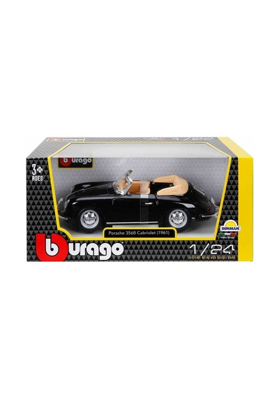 1022078 1:24 Porsche 356b Cabriolet 1961 Araba Çok Renkli
