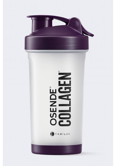 Tab İlaç Shaker Şeffaf - Mor 400 ML