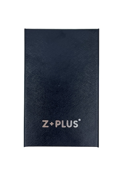 Z+plus Çift Torch Alevli, Entegre Delicili Punch Lüks Puro Çakmağı - Mat Krom Gri