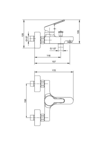 Eca Spil Banyo Bataryası 102102474 Krom
