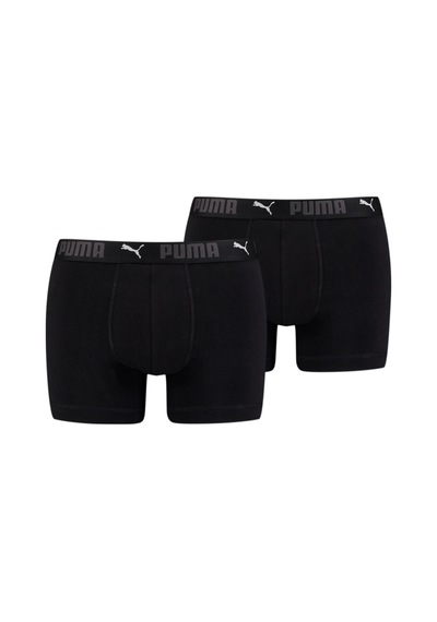 Puma Sport Erkek Pamuk Boxer 2Li Paket 935521 01 Siyah