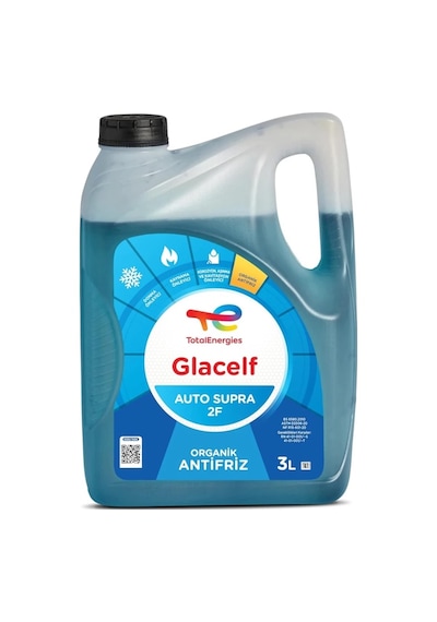 Total Glacelf Eco Bs Organik Mavi Antifriz 3 Litre