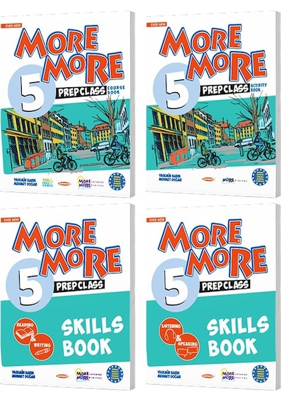 5 More&More Prep Class 4 Lü Set Course+Actıvıty+Skılls Readıng&W
