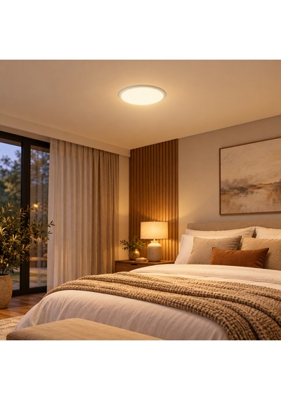 Ld648 B840 48w Sıva Altı Yuvarlak Ayarlanabilir Pmma Led Panel 3000k
