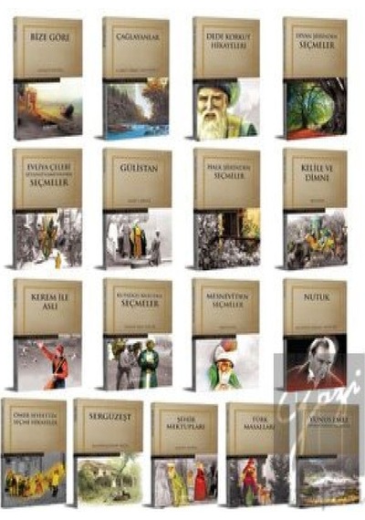 Türk Klasikleri Seti (17 Kitap Takım) Karatay Yayınları - Karatay Yayınları