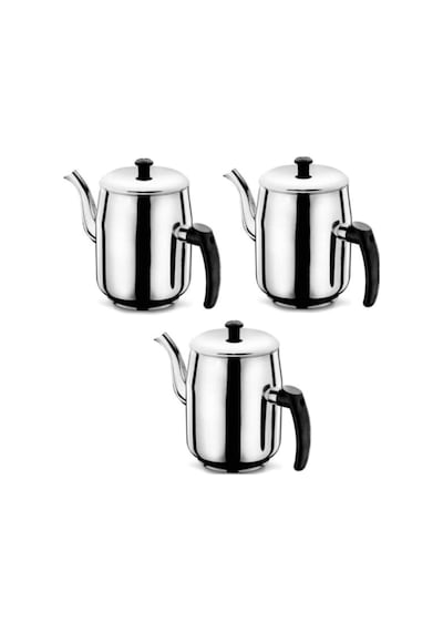 430 Kalite Çay Kazanı Kahveci Demliği No3(2,30 Litre) -3 Adet