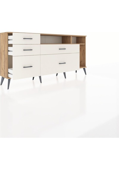 Arges Konsol 2 Raflı 5 Çekmeceli 176x30x83 Çam-çam/aytaşı Çam/aytaşı Arges Konsol 2 Raflı 5 Çekmeceli 176x30x83 Çam-çam/aytaşı Çam/aytaşı