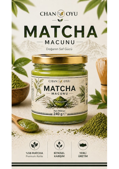 Toroslar Matcha Maça Macunu 240 Gr 2li Paket