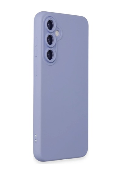Samsung Galaxy S23 Fe Kılıf Nano İçi Kadife Silikon - Lila 0.2M-Çok Renkli