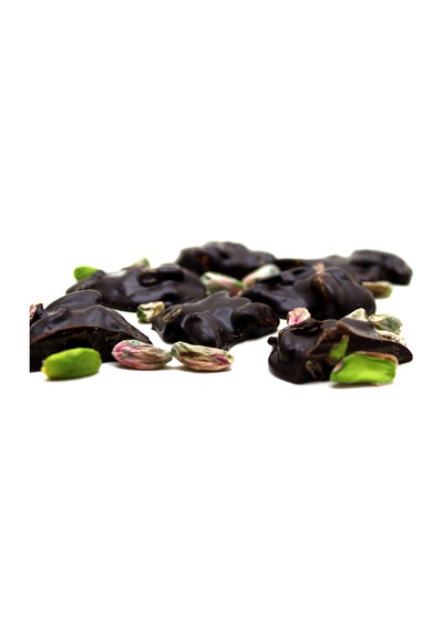 Dark Brown Roş Çikolata Antep Fıstıklı Bitter Roche Çikolatası 250 Gram