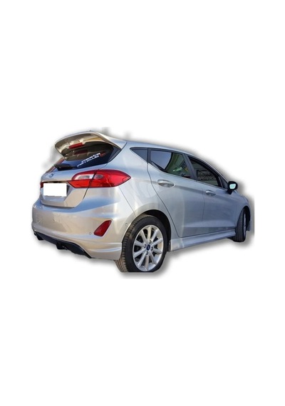 Ford Fiesta 2018 Ve Üzeri Yan Marşpiyel Seti Mat Siyah Plastik