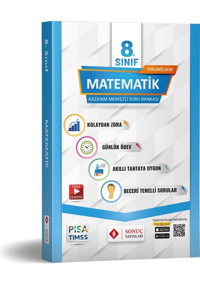 8.Sınıf Matematik Modüler Set Sonuç Yayınları Ortaokul