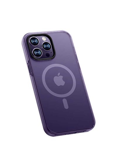 Benks Apple Uyumlu iPhone 14 Pro Kılıf Kenarları Silikon Airbagli Mat Arka Yüzey Benks Icesand Kapak BENKS-25421