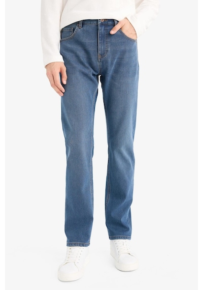 Defacto Sergio Regular Fit Normal Bel Boru Paça Jean Pantolon V0794az25wnnm28 Mavi-nm28