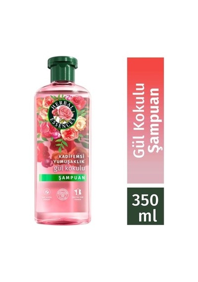 350 Ml Gül Kokulu Şampuan, Kadifemsi Yumuşaklık Ve Doğal İçerik