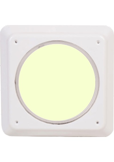 Slim Flat Kare Sıva Üstü Led Havuz Aydınlatma Ampülü Lamba Doğal Beyaz 230mm X H33mm 30w